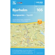 105 Bjurholm Sverigeserien 1:50 000